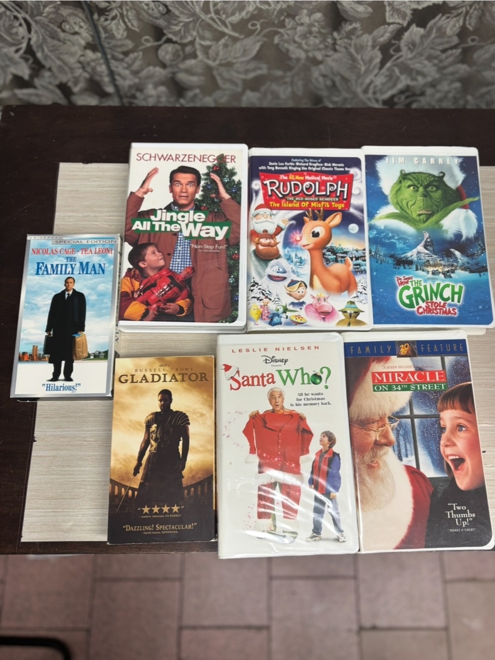 Holiday & Classic VHS Movie Lot - Mixed Titles